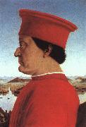 Piero della Francesca The Duke of Urbino Sweden oil painting artist